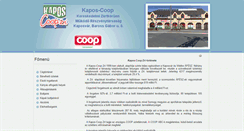 Desktop Screenshot of kaposcoop.hu